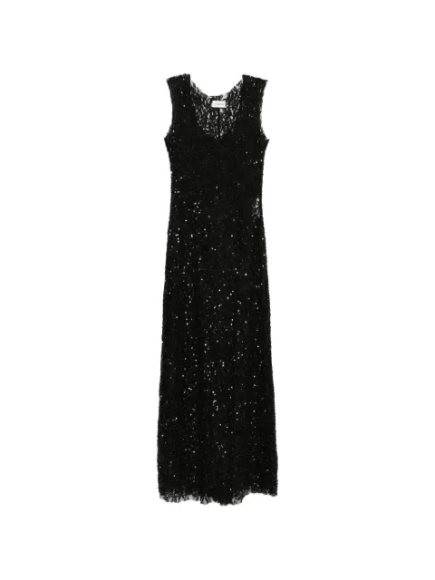 P.A.R.O.S.H. sequin-embellished sleeveless maxi dress