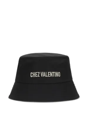 Valentino Garavani バケットハット | ブラック | FARFETCH JP