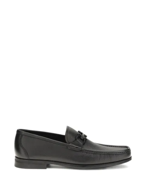 Ferragamo Gancini-embellishment leather loafer