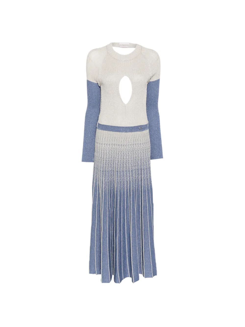 Saiid Kobeisy degrade knitwear dress - Toni neutri