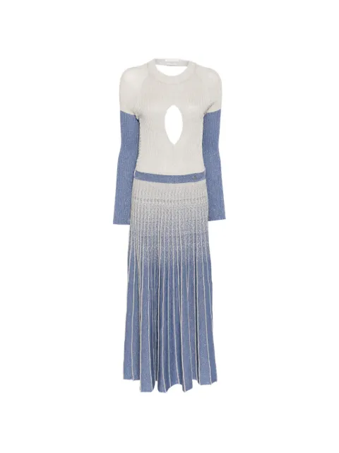 Saiid Kobeisy degrade knitwear dress