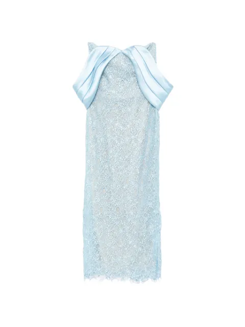 Saiid Kobeisy midi guipure dress