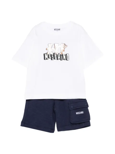 Moschino Kids graphic-design tracksuit