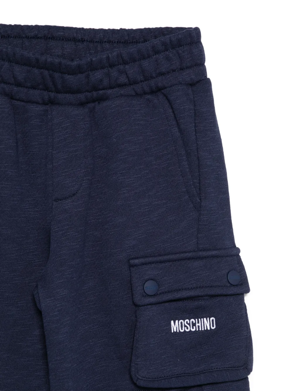 Moschino Kids Trainingspak met grafische print Blauw