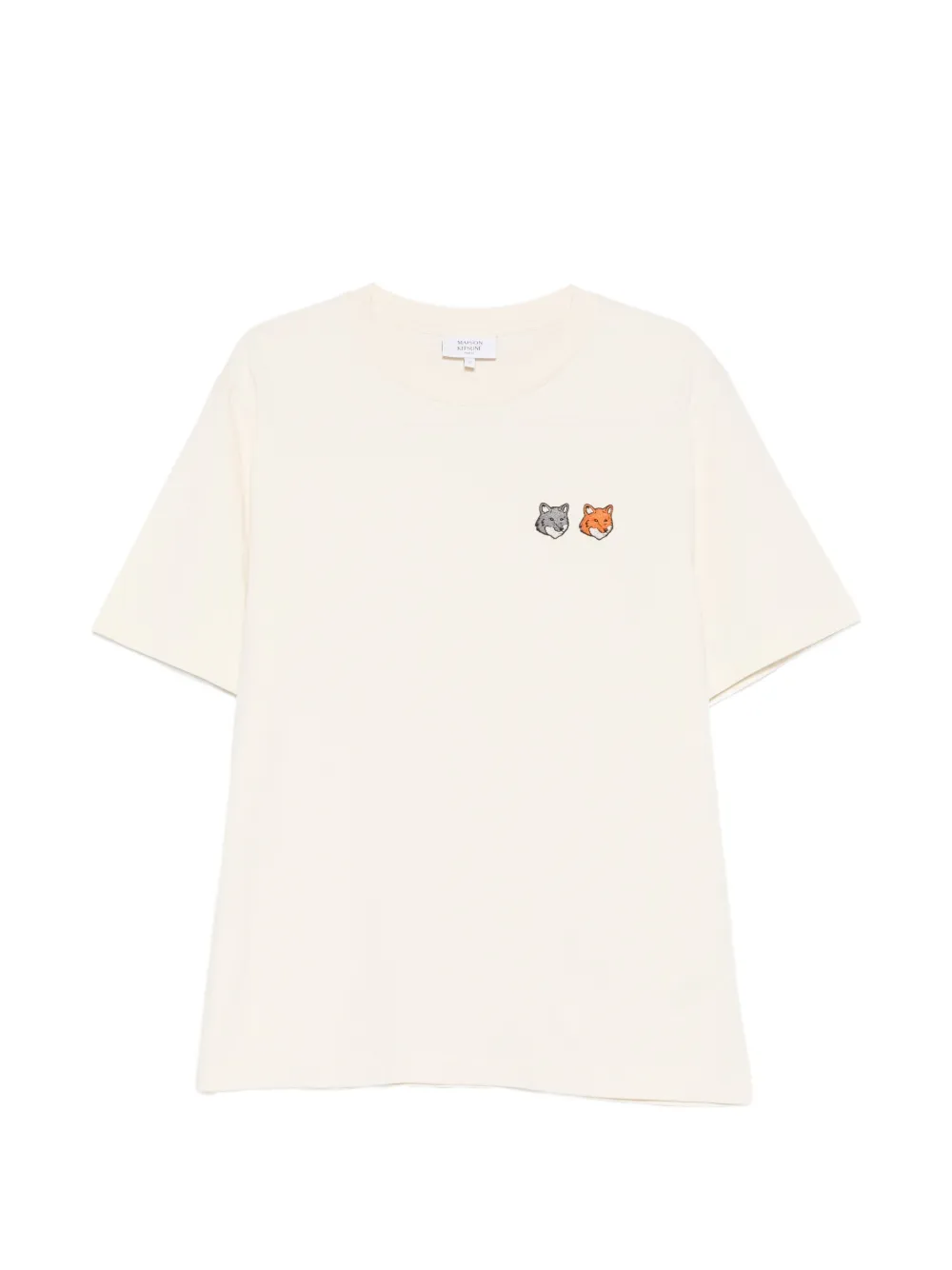 Maison Kitsuné Double Fox Head T-shirt - Toni neutri