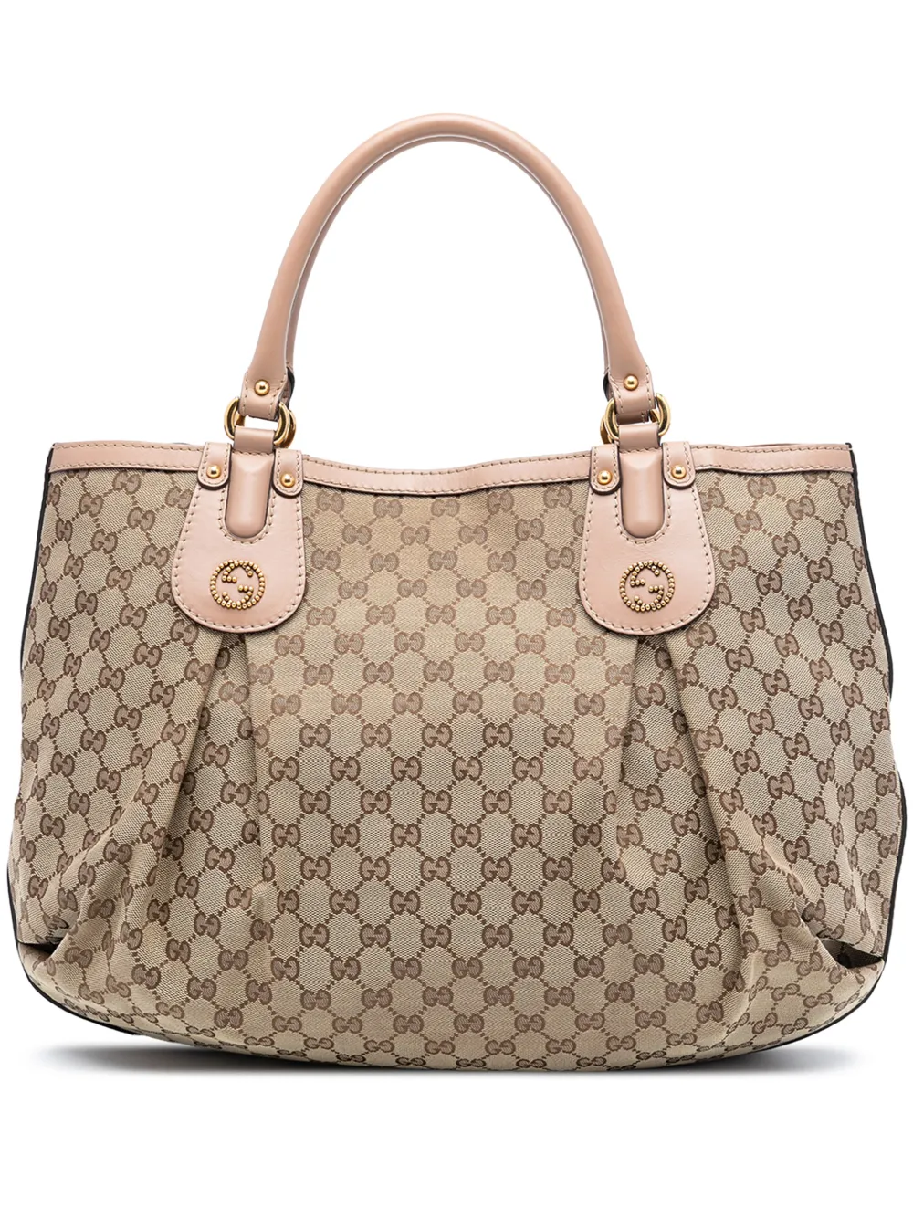 Gucci Pre-Owned 2016-2025 Large GG Canvas Scarlett tote bag - Marrone