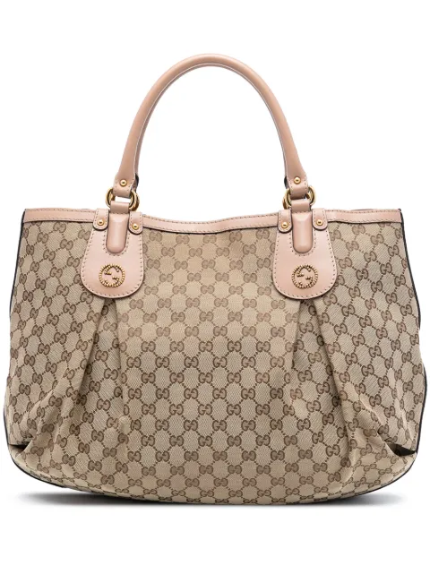Gucci Pre-Owned tote Scarlett grande de lona GG 2016-2025