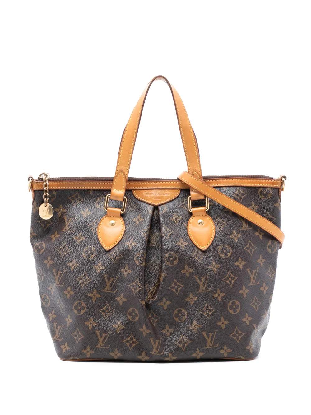 Louis Vuitton Pre-Owned Borsa a tracolla Palermo PM con monogramma 2011 - Marrone