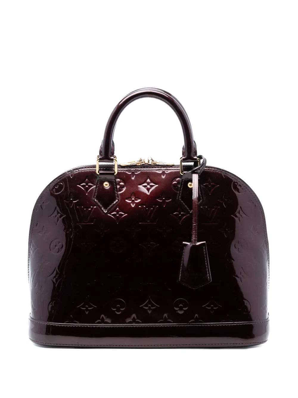 Louis Vuitton Pre-Owned 2012 Monogram Vernis Alma PM handbag - Viola