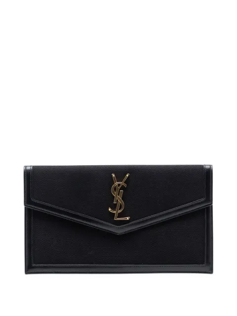 Saint Laurent Pre-Owned 2020 Canvas Monogram Uptown Pouch clutch bag