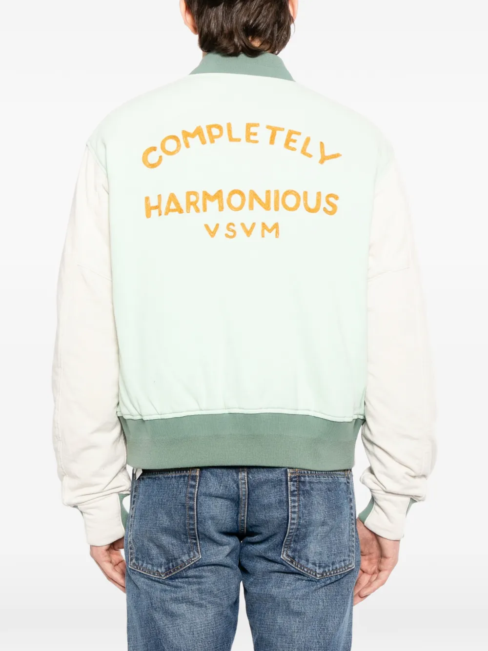visvim Varsity Era donsjack Groen