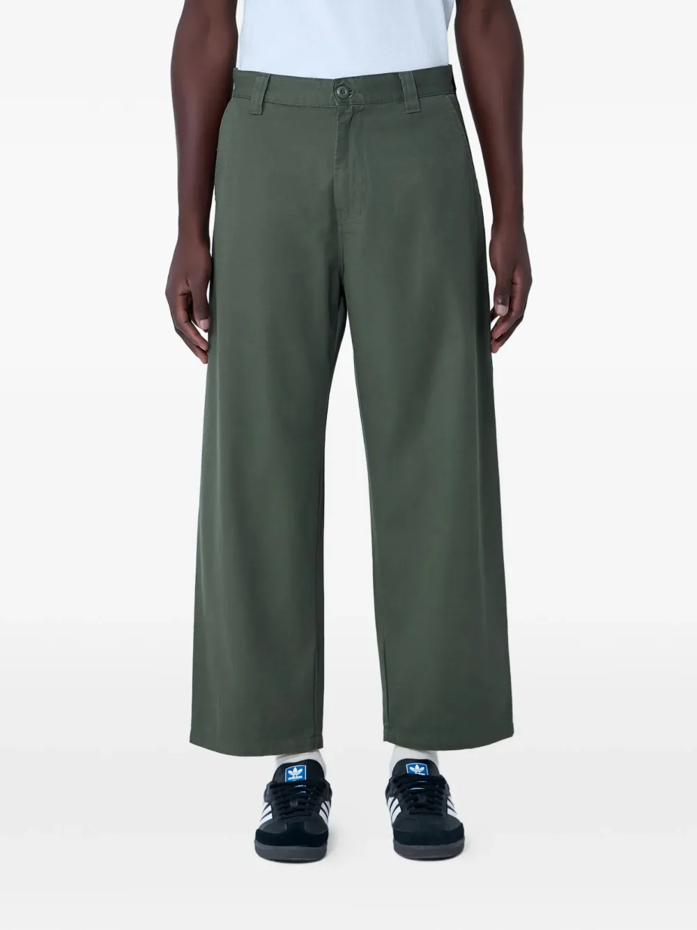 Carhartt WIP wide-leg five-pocket jeans - Verde