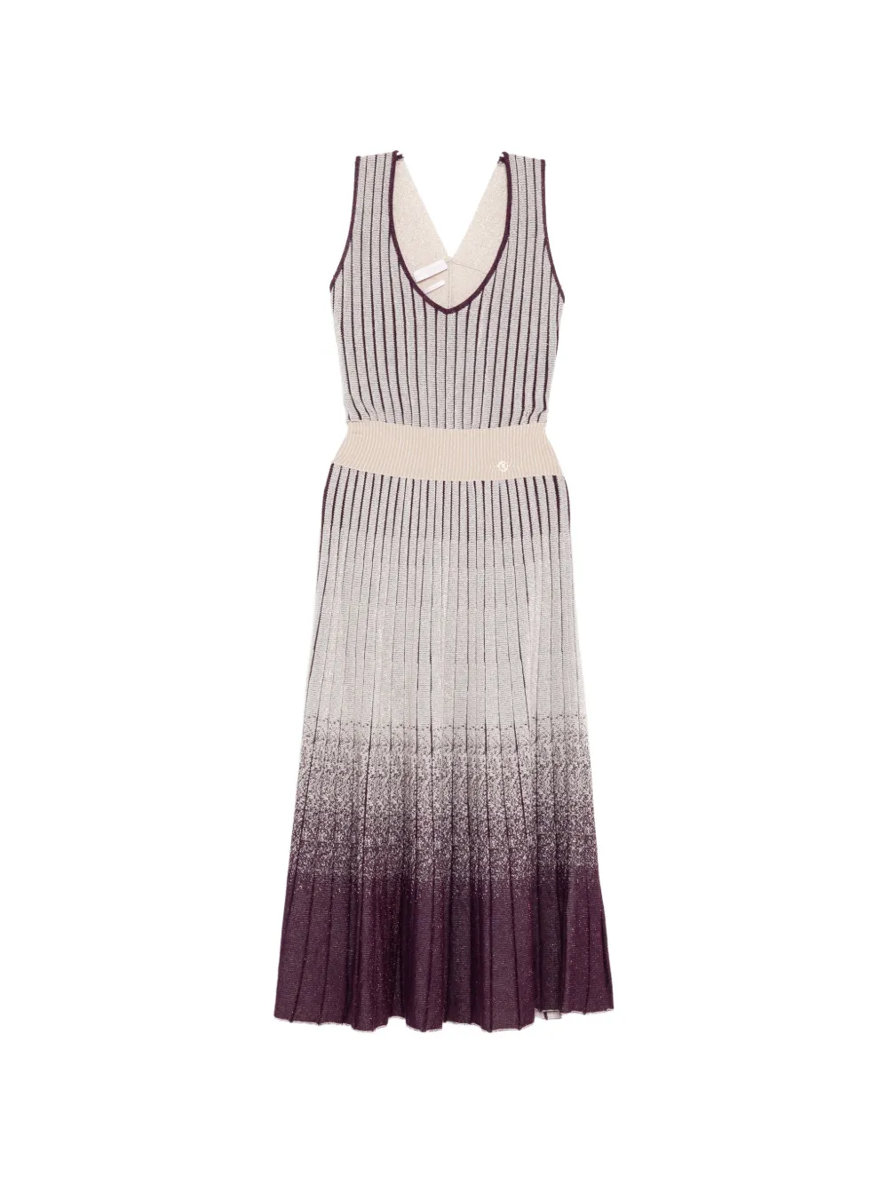 Saiid Kobeisy Degrade knitwear dress - Toni neutri