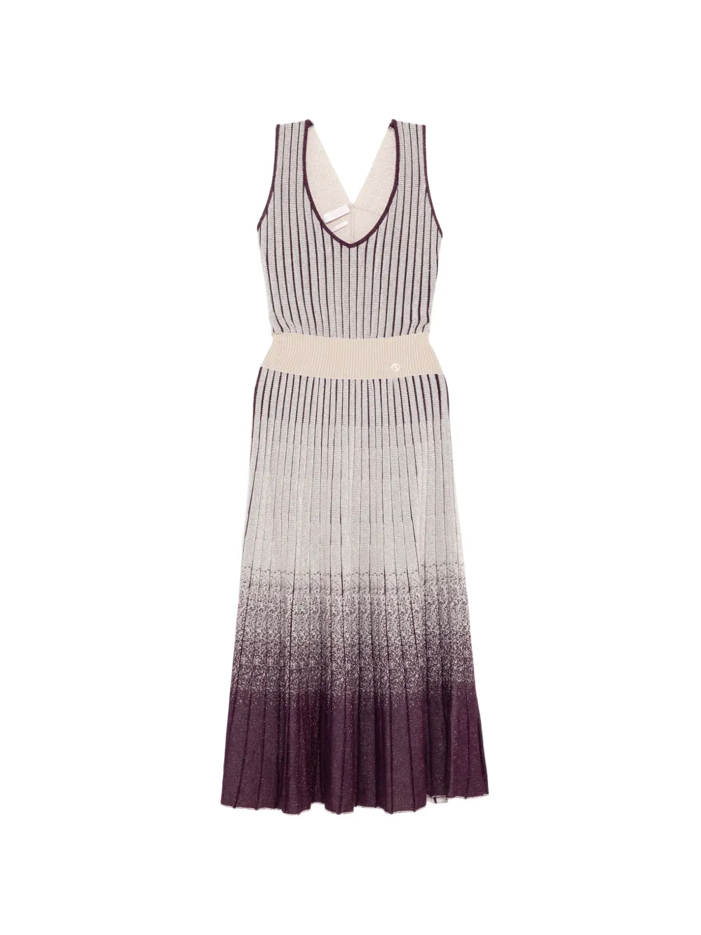 Saiid Kobeisy Degrade knitwear dress - Toni neutri