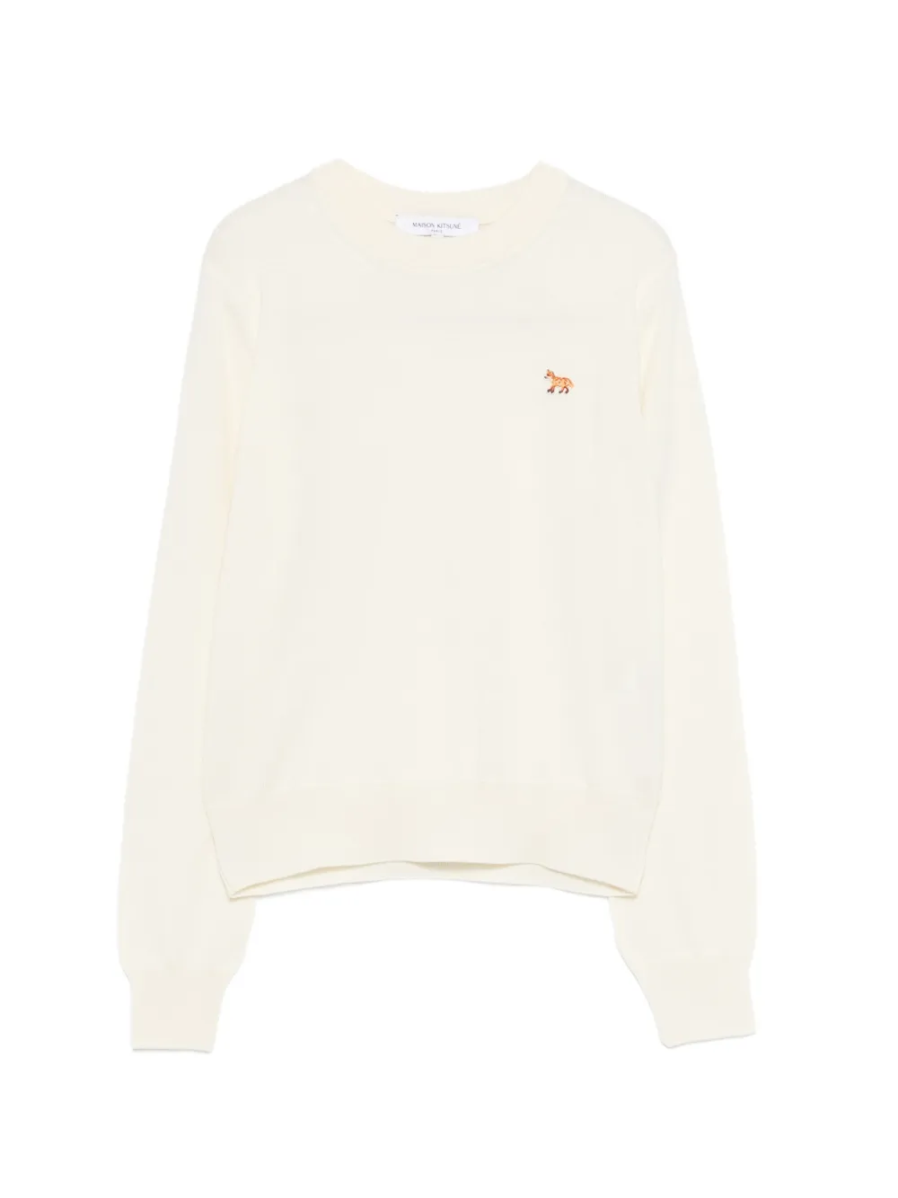 Maison Kitsuné fox motif sweater - Toni neutri