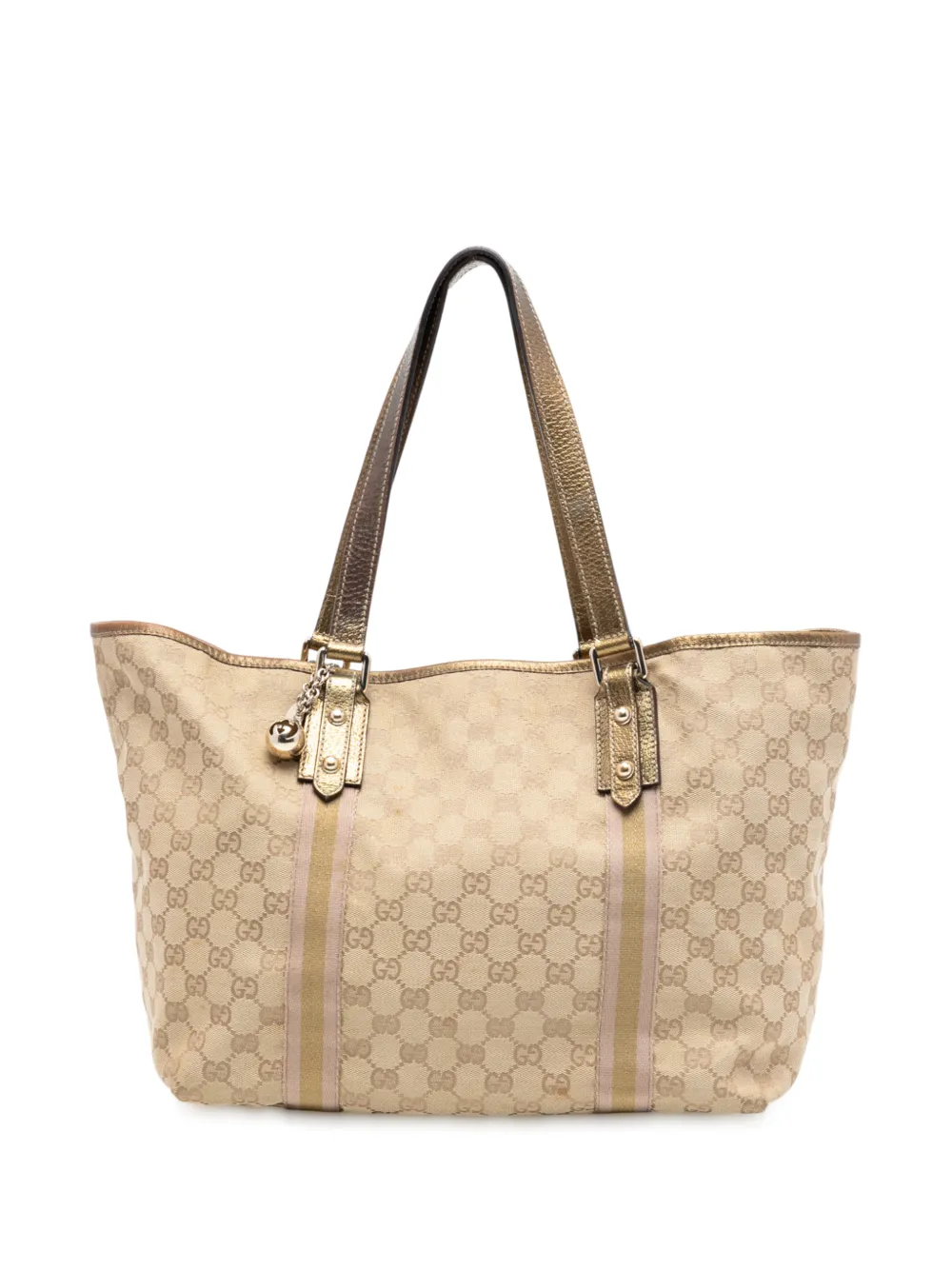 Gucci Pre-Owned Borsa tote Jolicoeur in tela GG 2000-2015 - Marrone