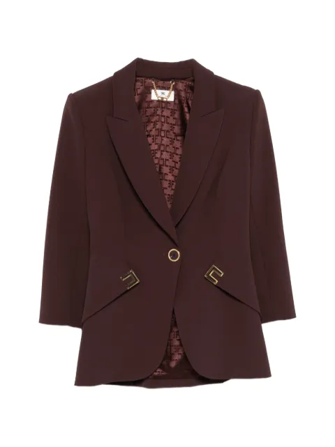 Elisabetta Franchi blazer de crepé