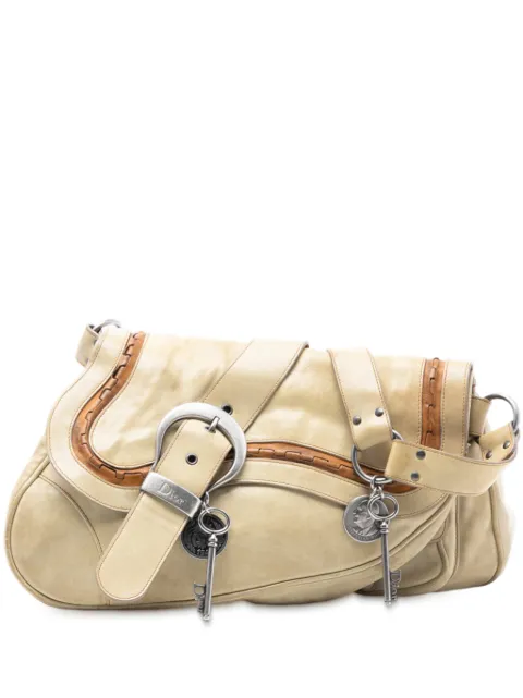 Christian Dior Pre-Owned 2006 Calfskin Gaucho Double Saddle shoulder bag