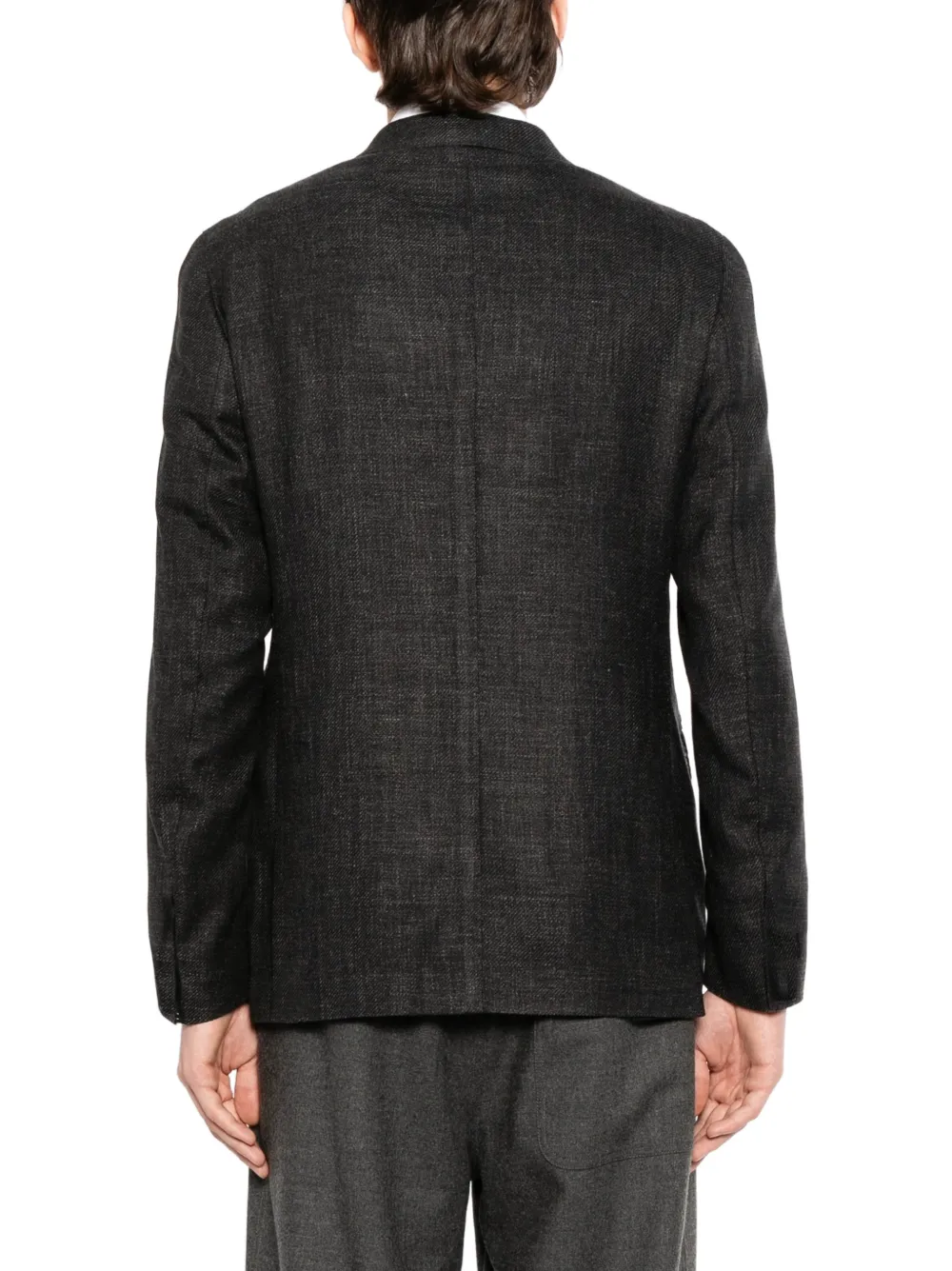 Eleventy Blazer met dubbele rij knopen Grijs