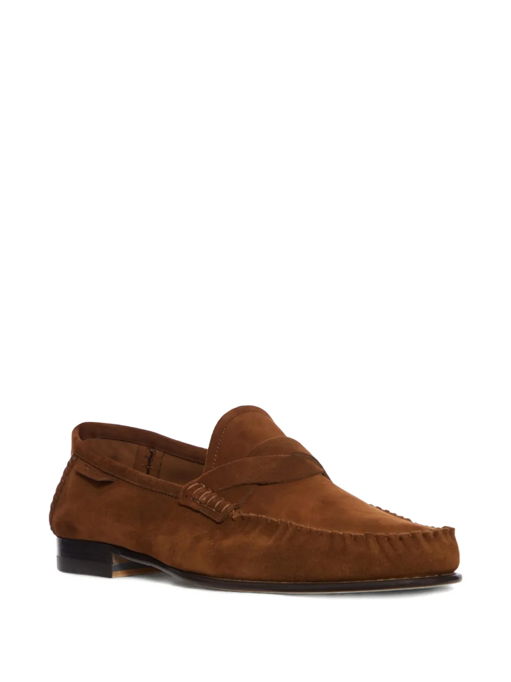 TOM FORD penny-detail leather loafers Bruin