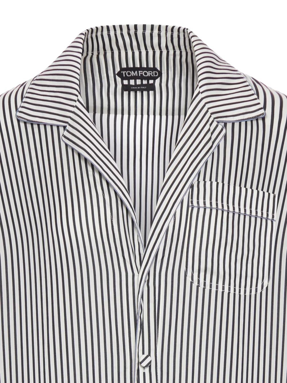 striped pyjama shirt