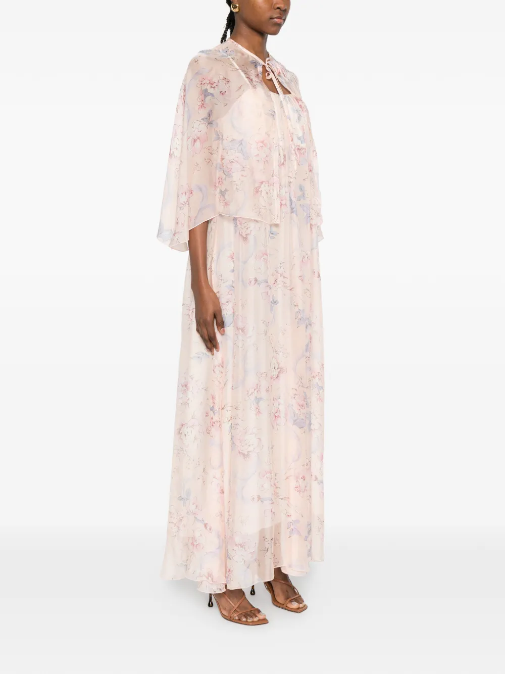  Forte Forte Floral-print Maxi Dress - Pink 
