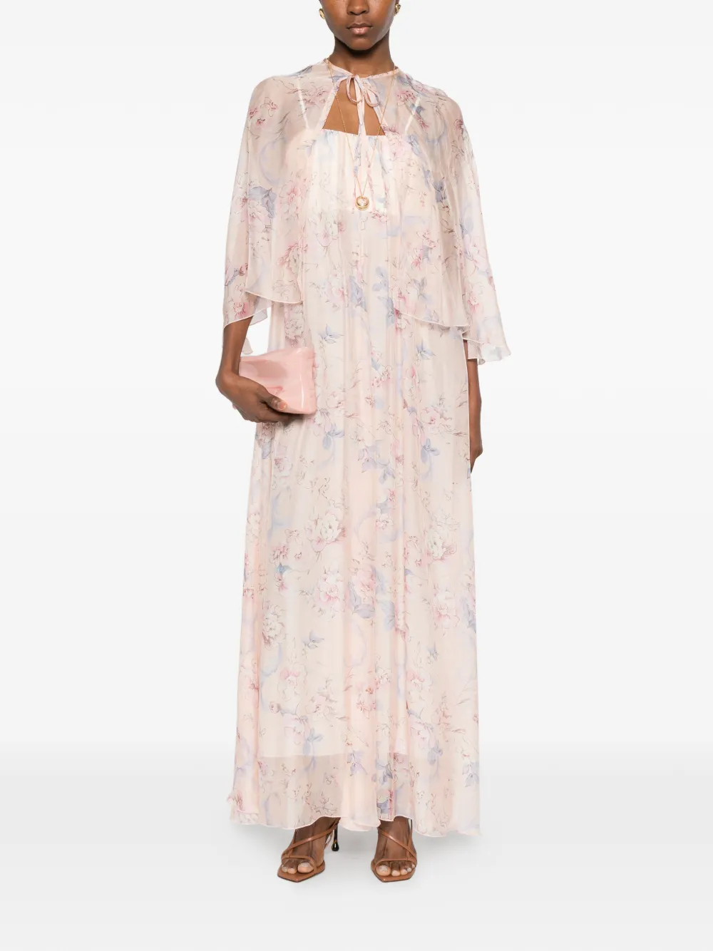  Forte Forte Floral-print Maxi Dress - Pink 