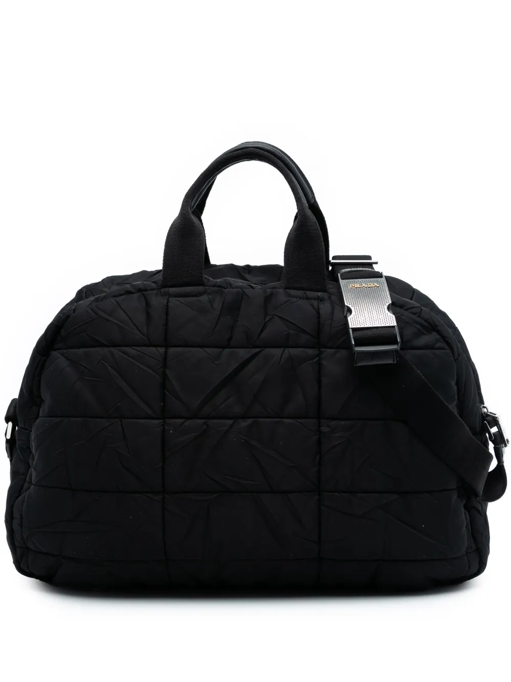 Prada Pre-Owned 2013-2025 Tessuto Bomber travel bag - Nero
