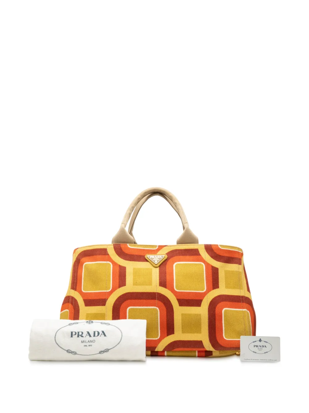 2013-2025 Large Printed Canvas Canapa Soho Satchel