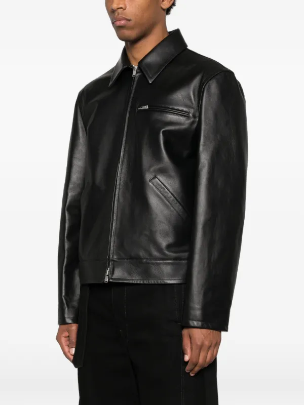 Jil Sander ジップアップ ジャケット | ブラック | FARFETCH JP