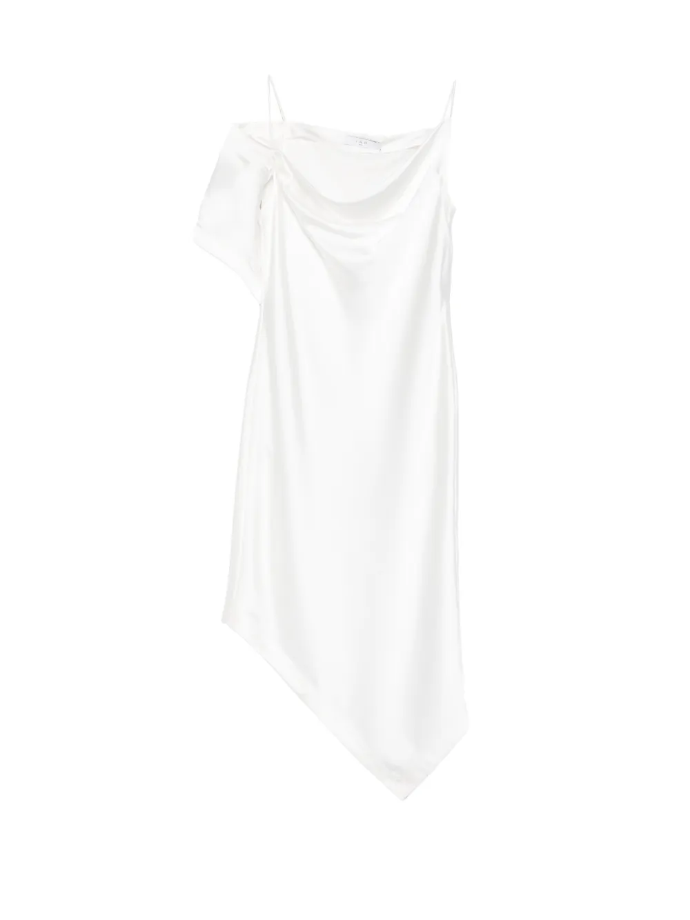 IRO Thiana asymmetric midi dress - Bianco