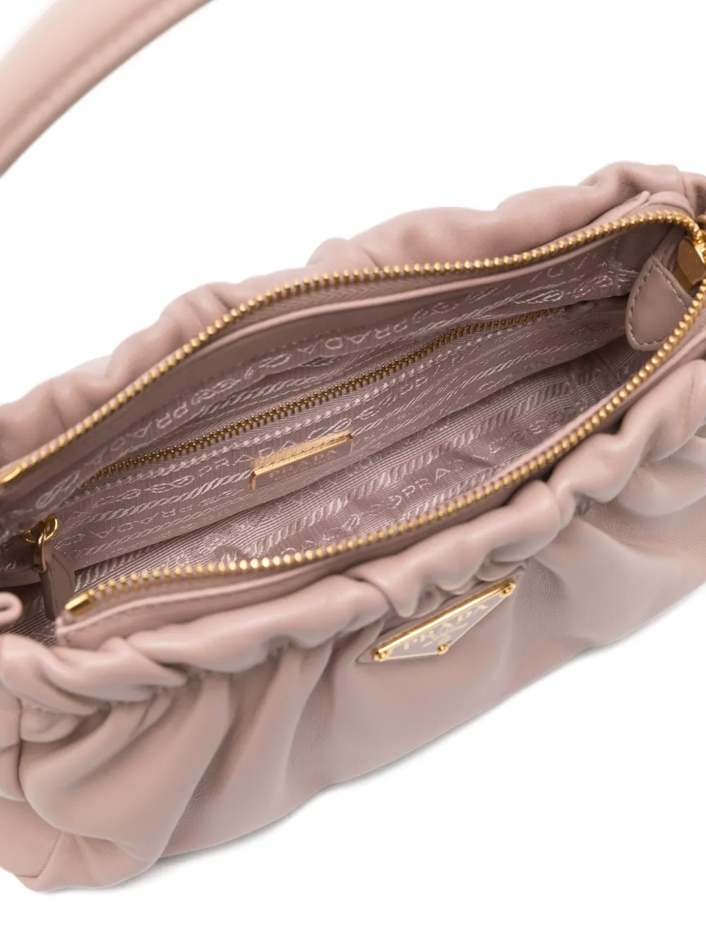 Prada Shopper met logo Roze