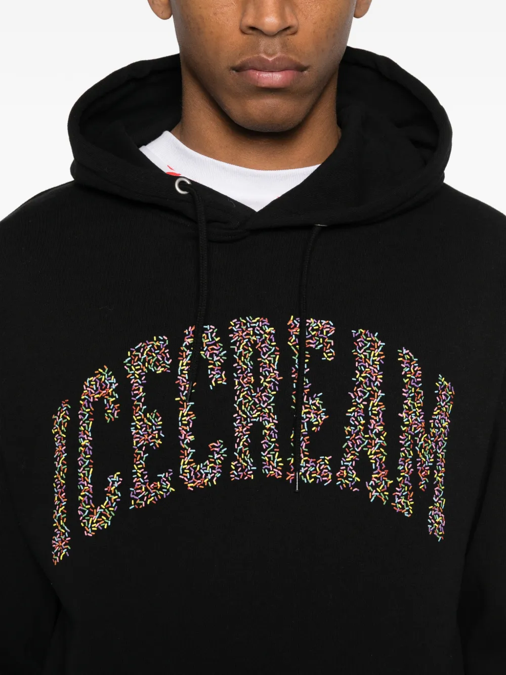 ICECREAM Sprinkles Popover hoodie Zwart