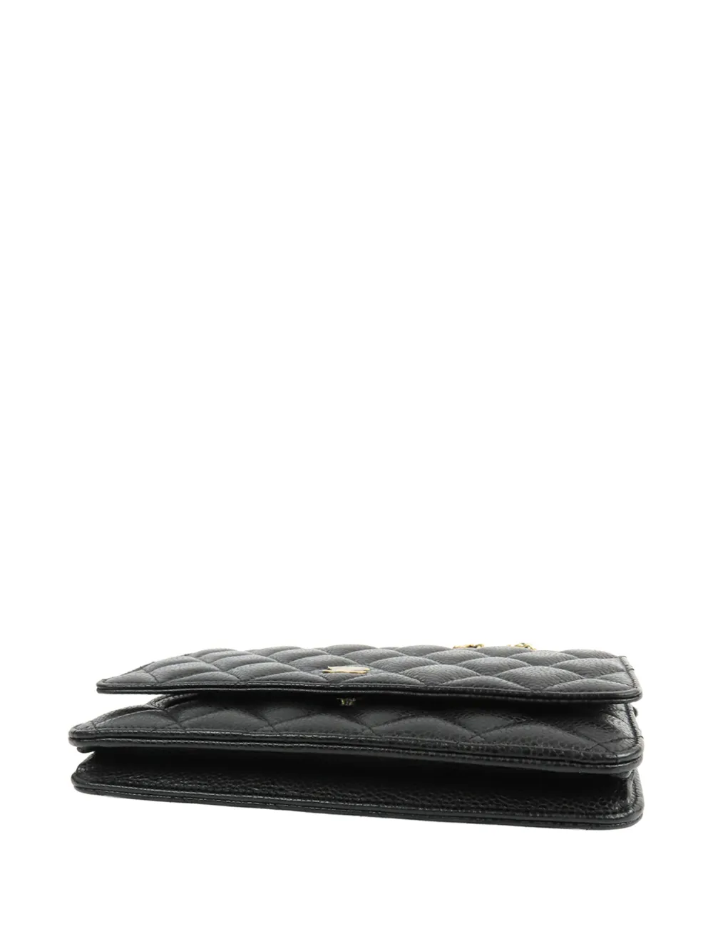 2021 Cc Quilted Caviar Wallet On Chain Crossbody Bag