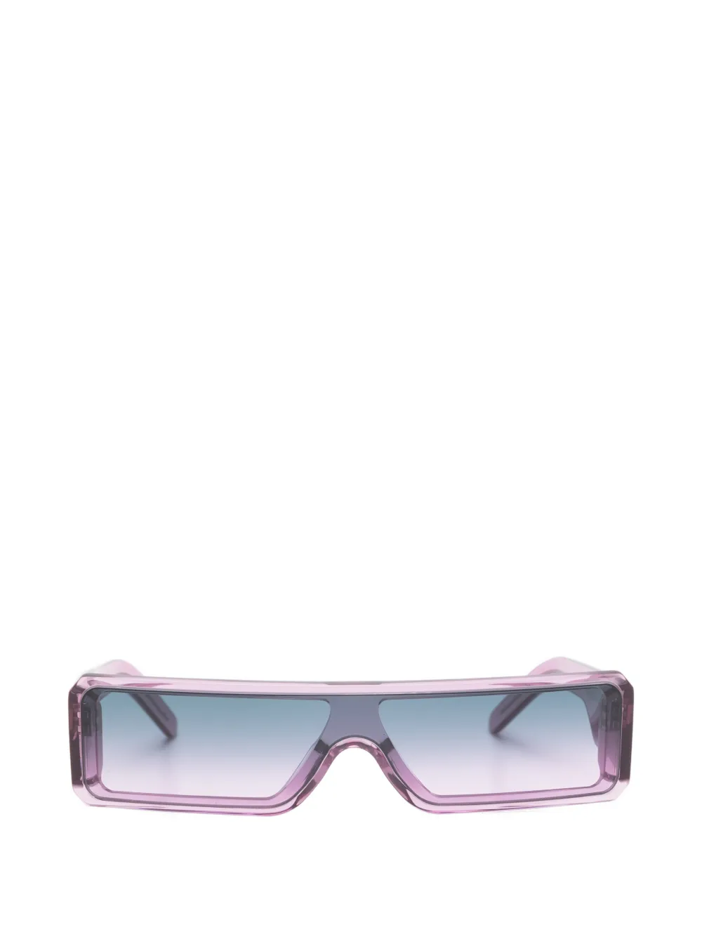 Rick Owens Geth gradient-lense sunglasses - Viola
