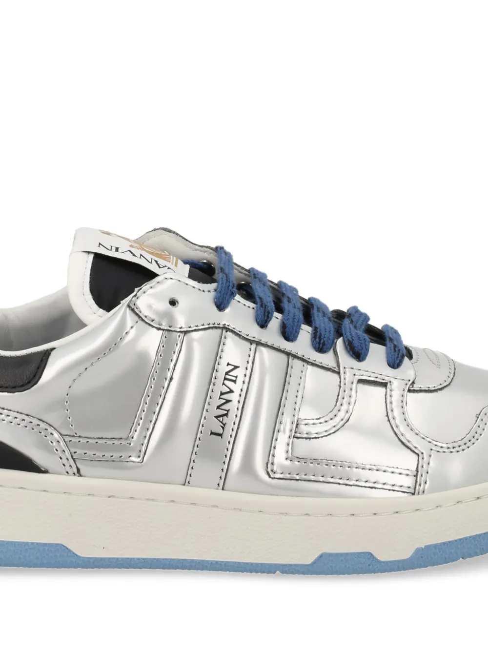 Lanvin lace-up sneakers Zilver