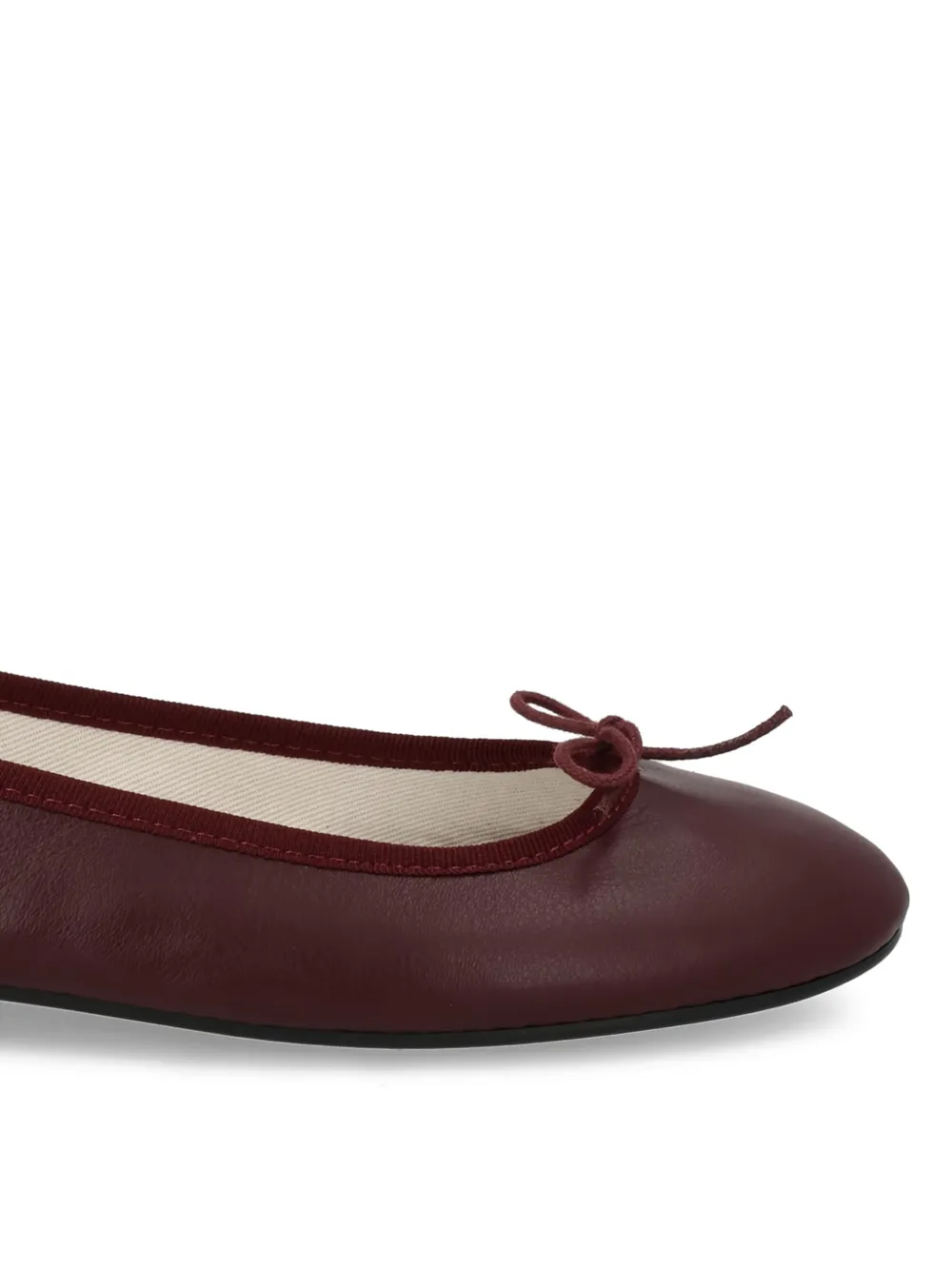 Repetto Ballerina's met strikdetail Rood