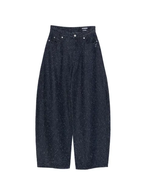 Jacquemus speckled denim jeans