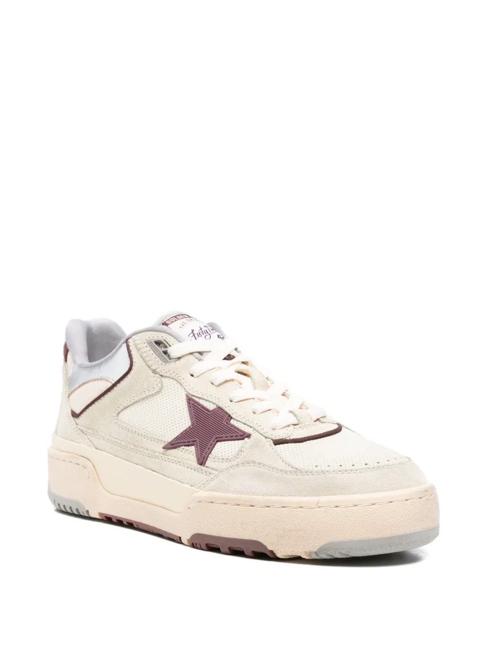 Golden Goose Sneakers verfraaid met sterren Beige