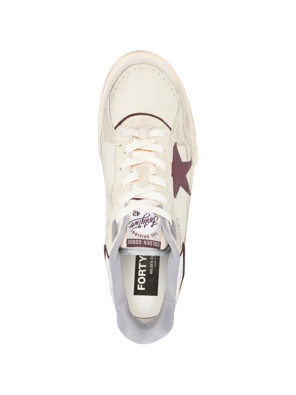 Golden Goose Sneakers verfraaid met sterren Beige