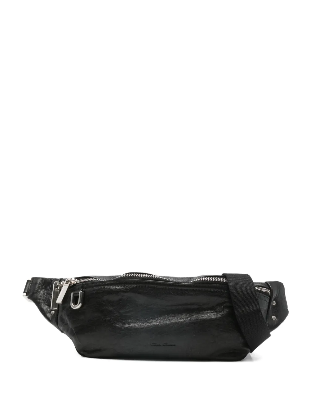 Rick Owens leather belt bag - Nero