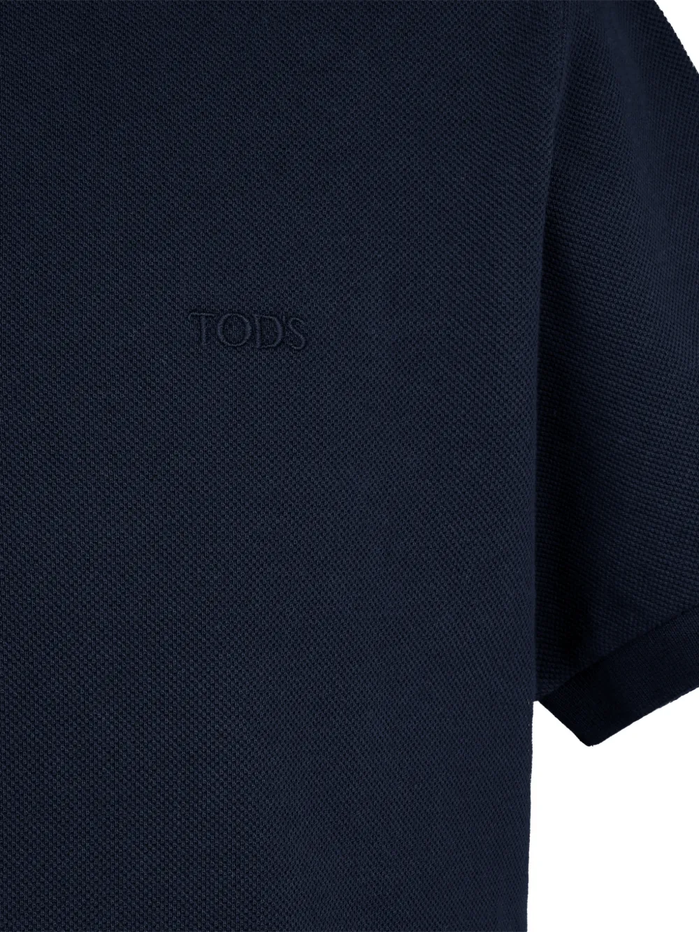 Tod's Poloshirt met geborduurd logo Blauw