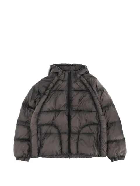 Represent hooded puffer jacket
