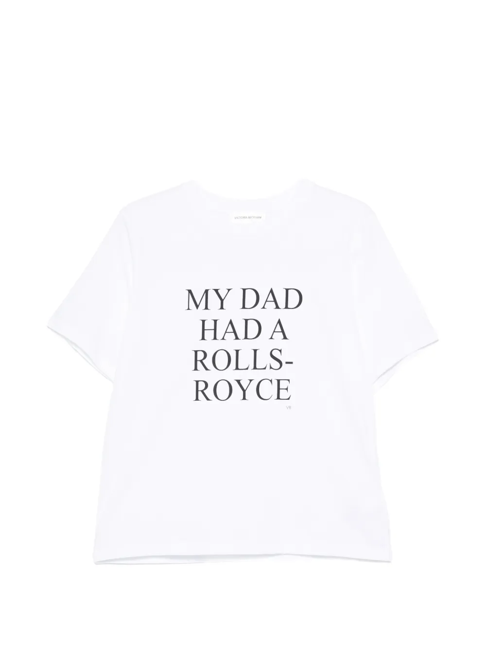 Victoria Beckham printed T-shirt - Bianco