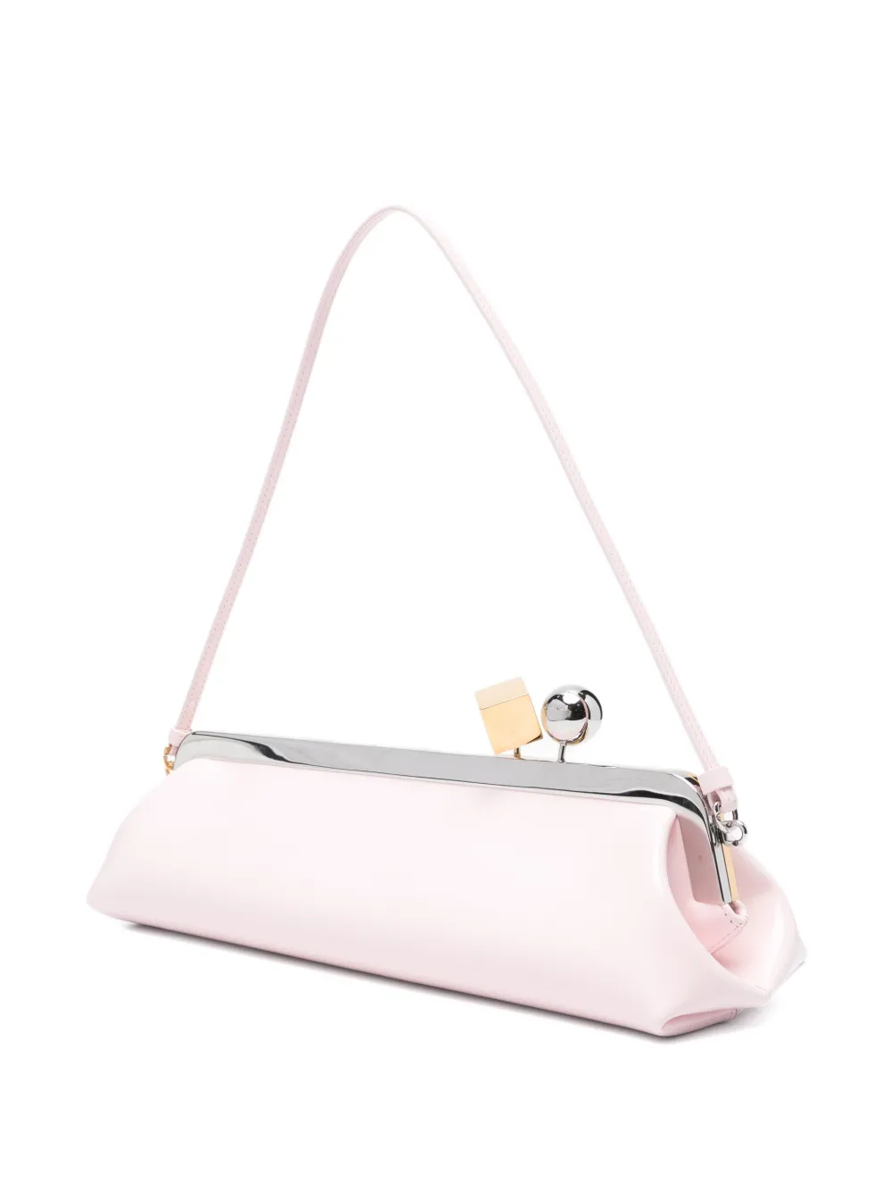 Jacquemus The Salon clutch Roze