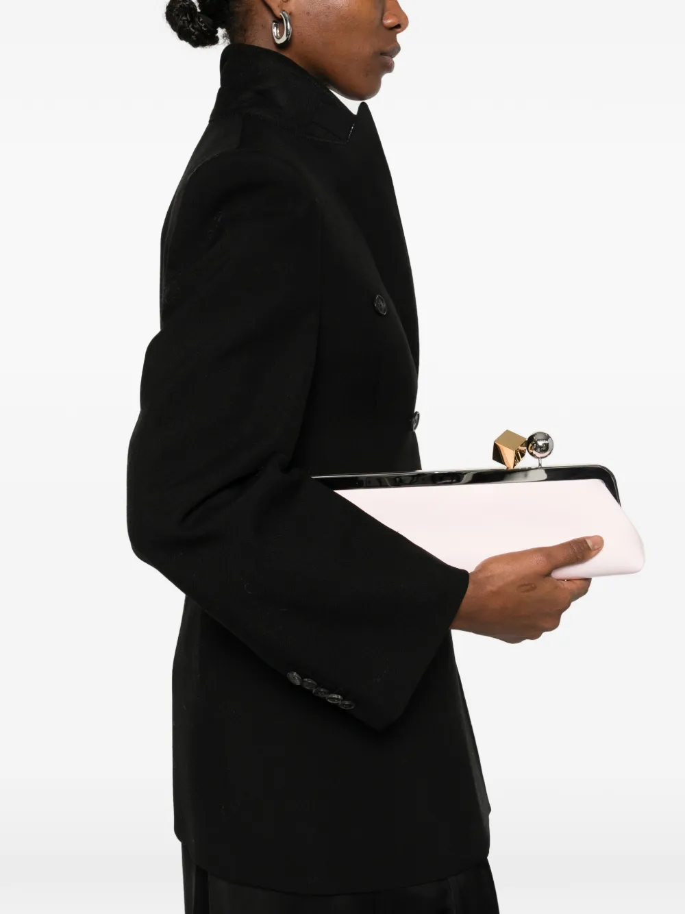 Jacquemus The Salon clutch Roze