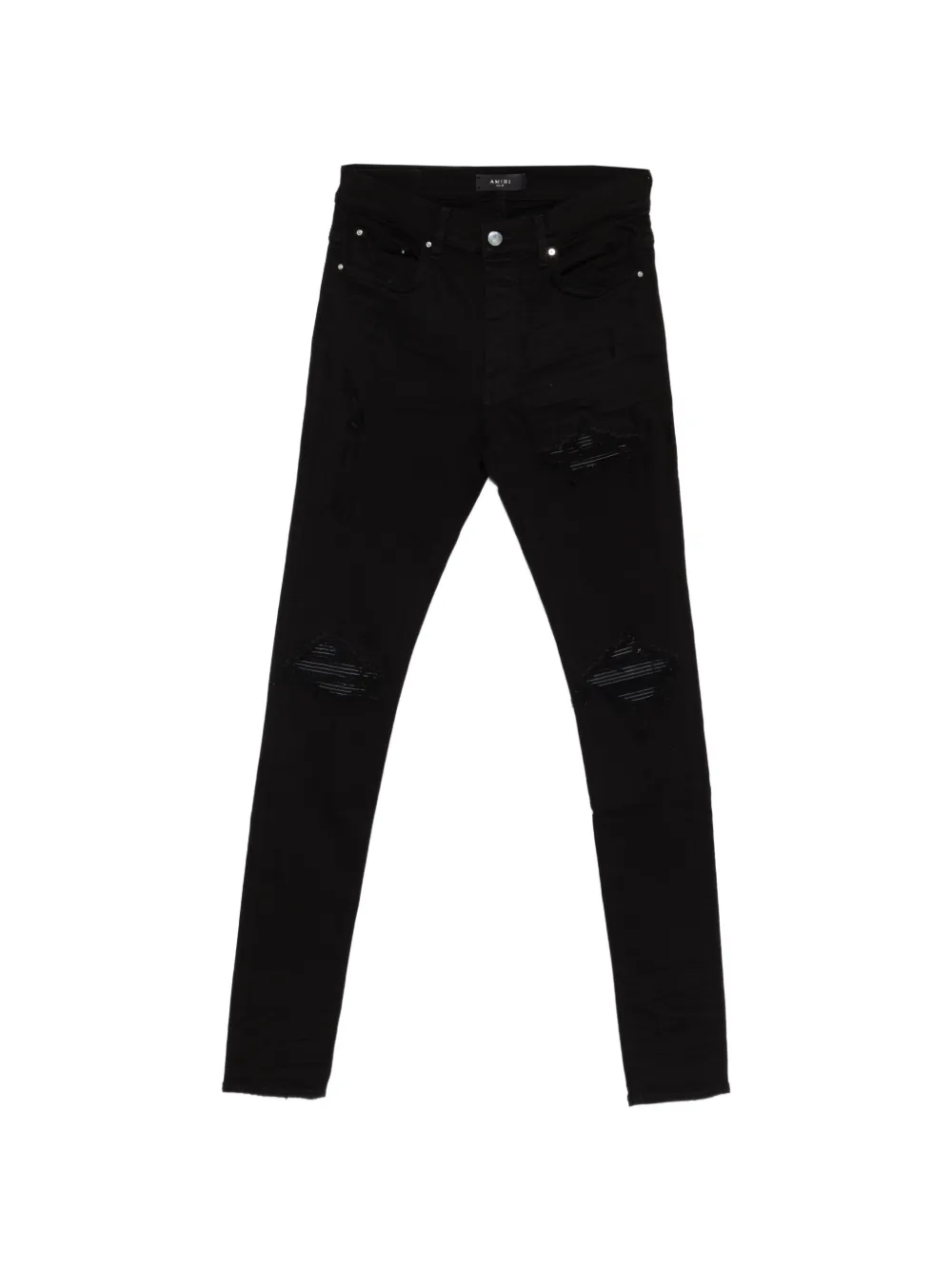AMIRI distressed-details skinny jeans - Nero