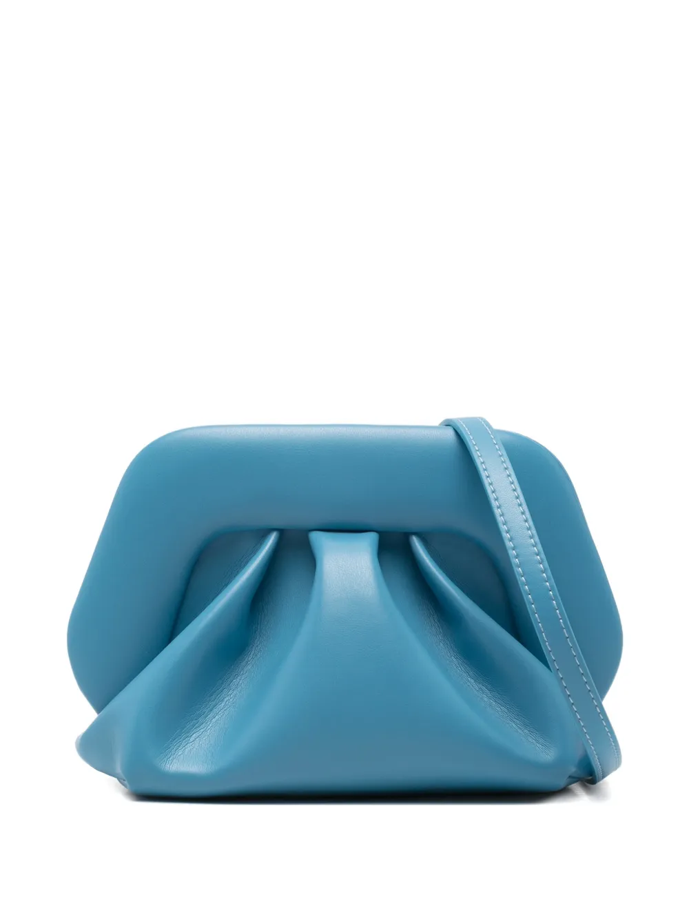 Themoirè small Bios clucth bag - Blu