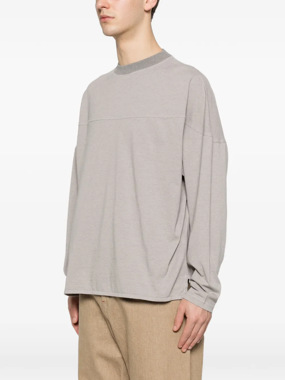 Jacquemus The Atelier T-shirt met lange mouwen Grijs
