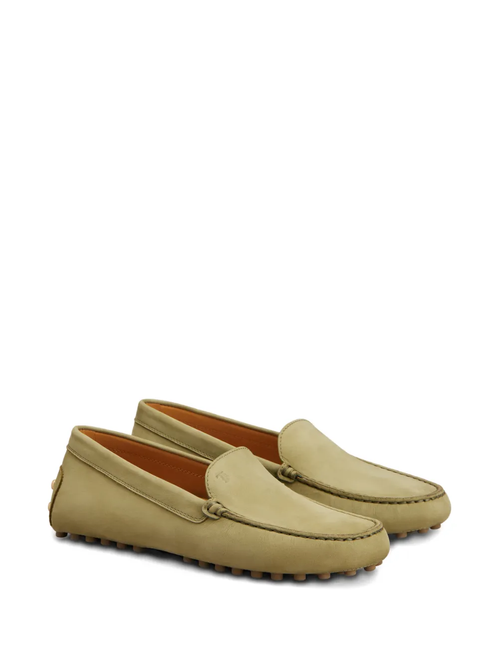 Tod's Gommino leather loafers Beige